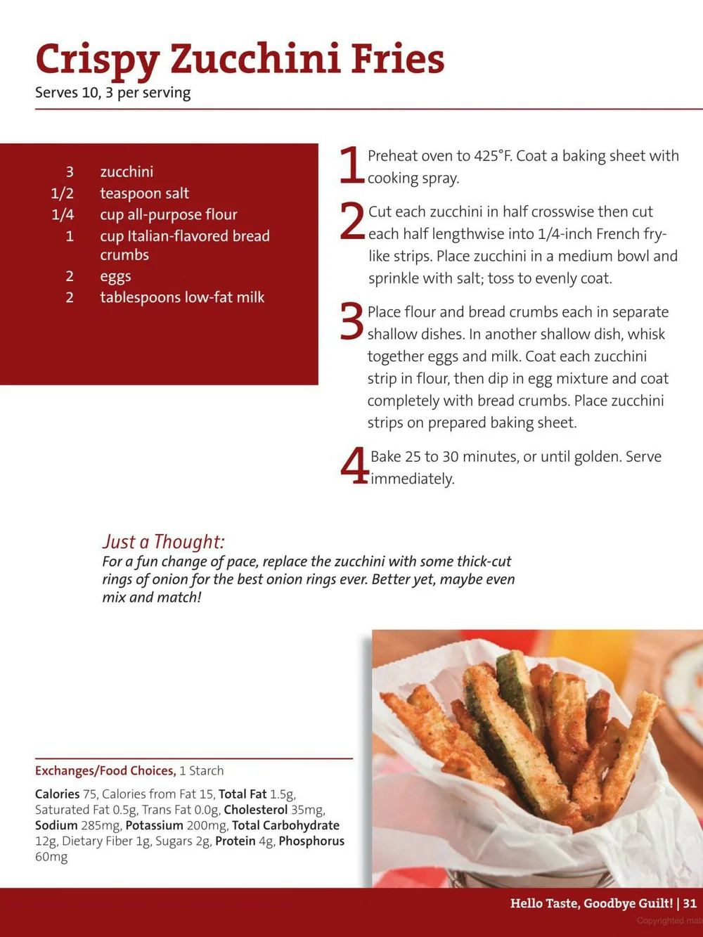 Mr. Food Hello Taste, Goodbye Guilt Cookbook ADA Healthy Recipes Brand New